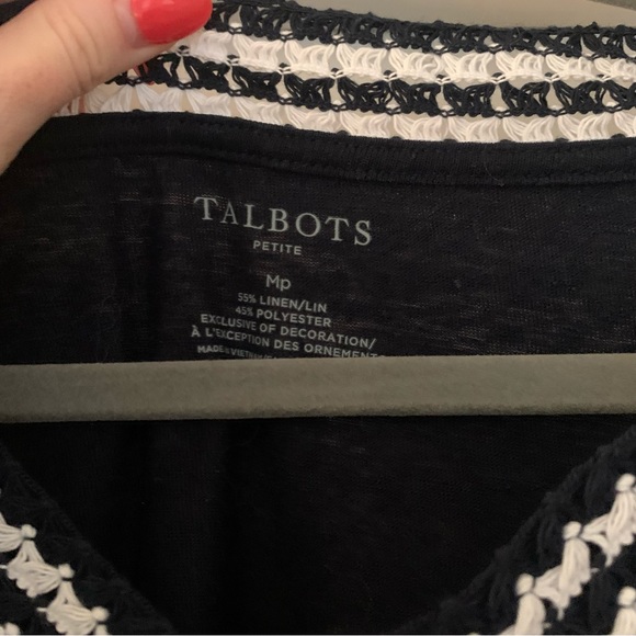 Talbots V-neck Blouse - Picture 3 of 5